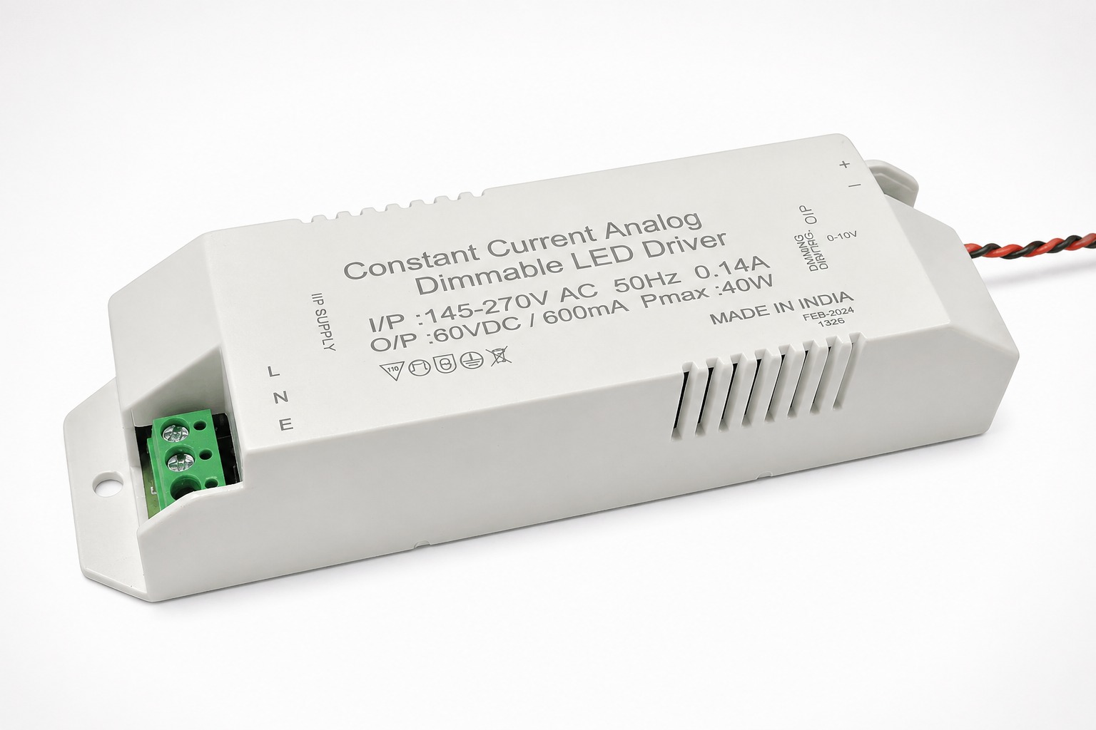 SP-1825 40W 1-10V Dimmable Driver