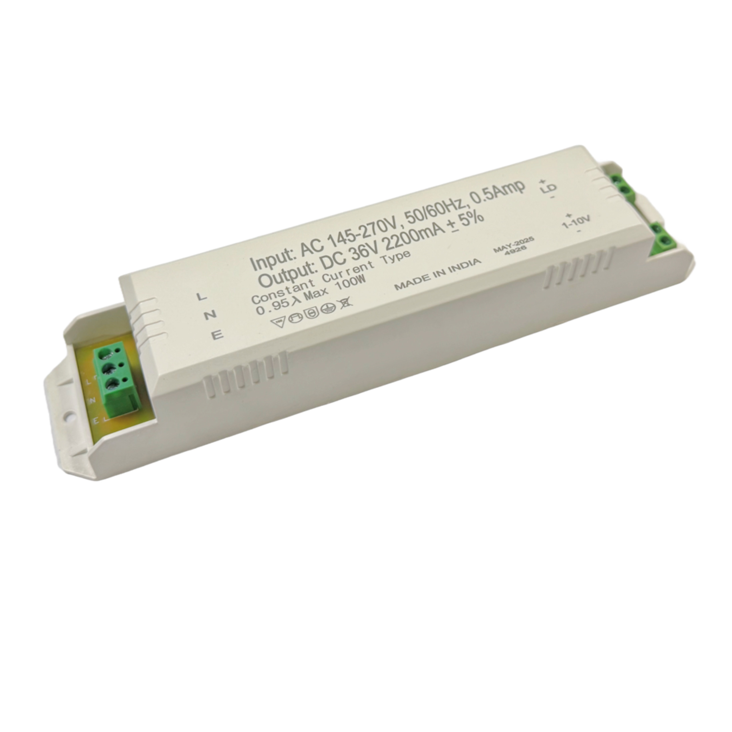 SP-4926 90W 1-10V Dimmable LED Driver for Street Lights