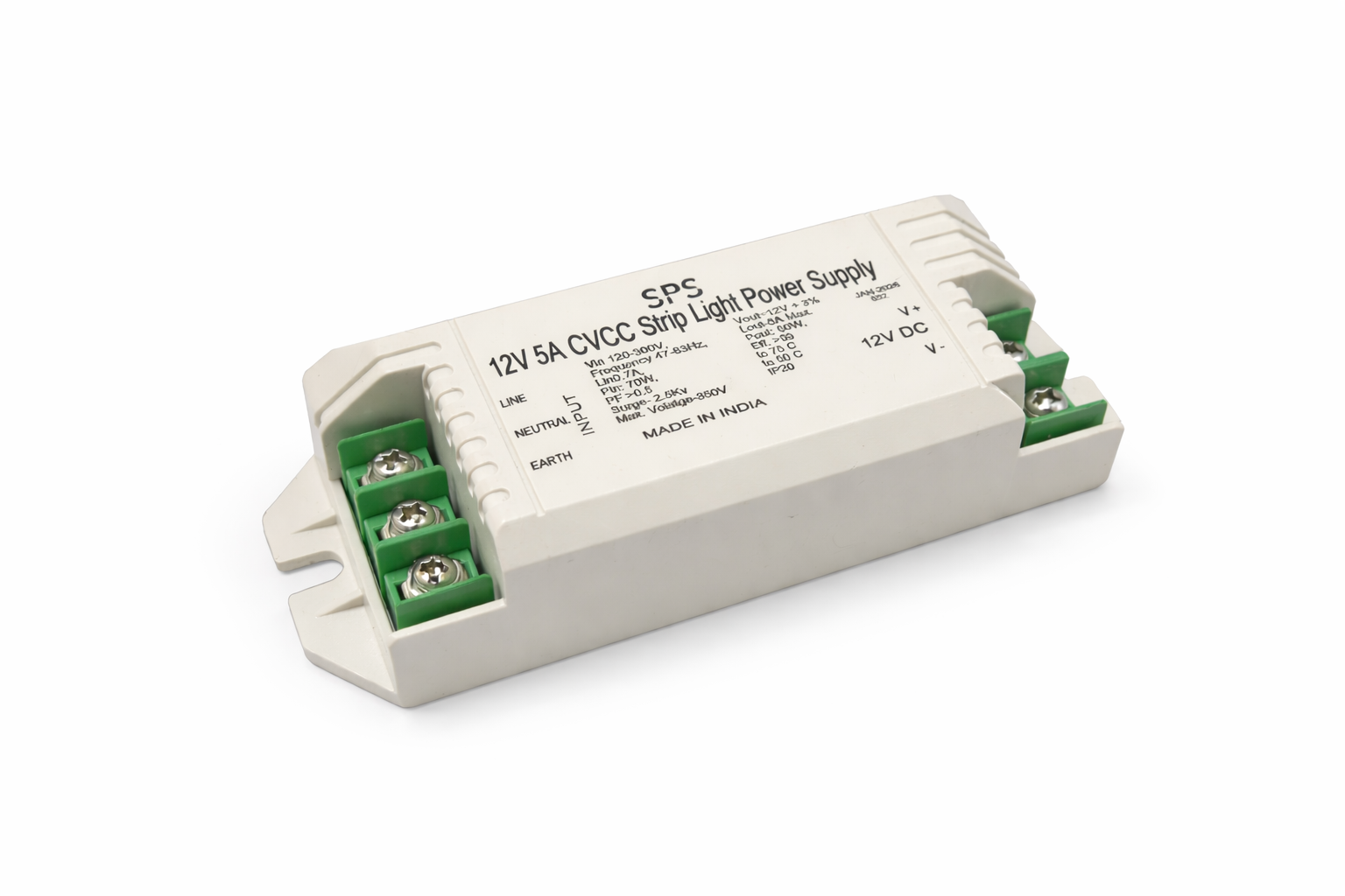 SP-852 60W Half-Potted Dual-Voltage Strip Light Driver